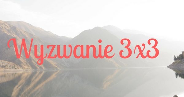 3 x 3 WYZWANIE JĘZYKOWE [+planer do pobrania]